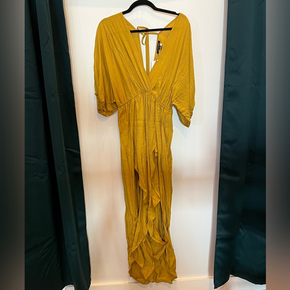 Gold Hers & Mine Jumpsuit